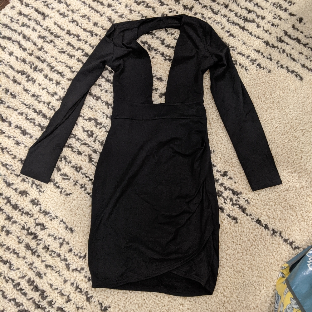 Sexy plunge dress never worn